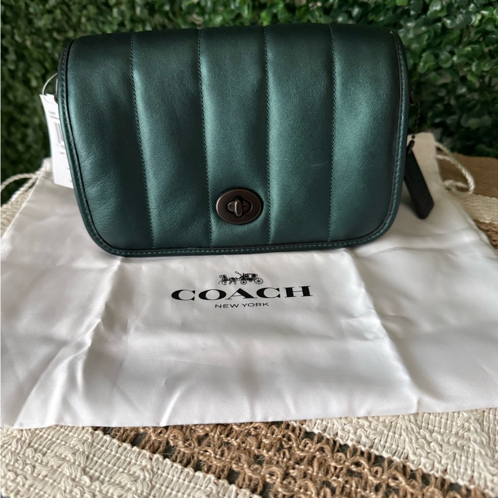 Coach Green Crossbody Bag